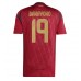 Maillot de foot Belgique Johan Bakayoko #19 Domicile vêtements Europe 2024 Manches Courtes